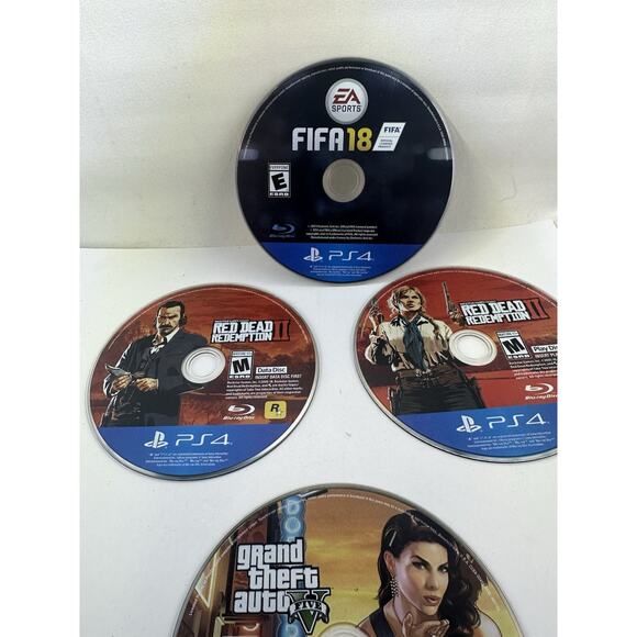 PS4 Playstation 4 Red Dead Redemption 2 Grand Theft Auto V 5 Sims FIFA NHL Games - Picture 5 of 5